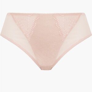 Elomi Charley Ballet Pink High Leg Brief Panty XXL NWT